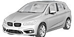 BMW F45 P2015 Fault Code